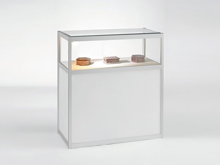 Ok (編號 Sc 4)玻璃展示櫃h100w100d50cm 玻璃高30cm 檯面高約70cm